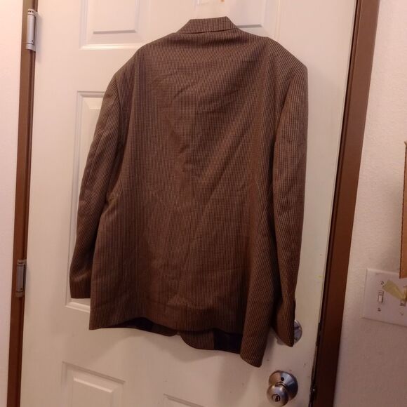 Vintage Stafford Executive‎ Worsted Wool Sport Coat Blazer Jacket Men's  44S - Picture 3 of 10